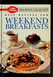Cover of: Best recipes for weekend breakfasts