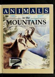 Cover of: Animals in the mountains