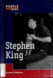 Cover of: Stephen King by John F. Wukovits