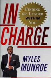 Cover of: In charge by Myles Munroe