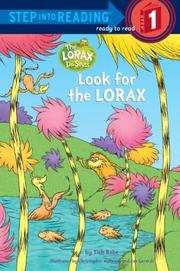 Cover of: Look for the Lorax by 