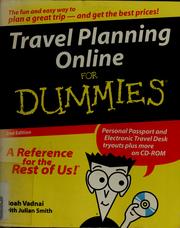 Cover of: Travel planning online for dummies