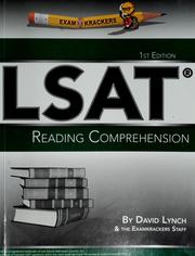 Cover of: LSAT Reading Comprehension