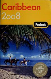 Cover of: Fodor's 08 Caribbean
