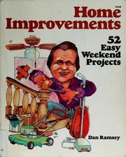 Cover of: Home improvements