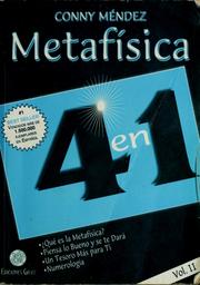 Cover of: Metafísica by Conny Méndez
