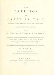 Cover of: The papilios of Great Britain