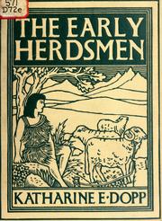 Cover of: The early herdsmen