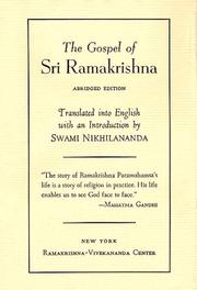 The Gospel of Sri Ramakrishna