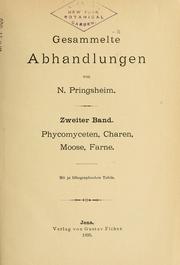 Gesammelte Abhandlungen by N. Pringsheim