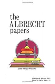 Cover of: The Albrecht papers by William A. Albrecht