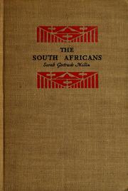 Cover of: The South Africans by Sarah Gertrude Liebson Millin
