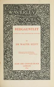 Cover of: The Waverley novels by Sir Walter Scott