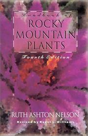 Cover of: Handbook of Rocky Mountain plants