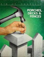 Cover of: Porches, decks & fences.