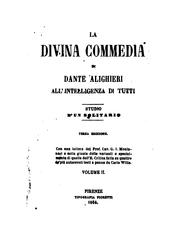 Cover of: La divina commedia. by Dante Alighieri