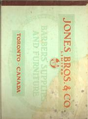 Cover of: Catalogue 27 by Jones Bros. & Co., Limited.