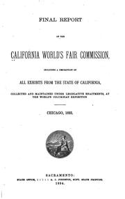 Cover of: Final report of the California World's fair commission.