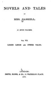 Cover of: Lizzie Leigh and Other Tales