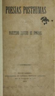 Cover of: Poesias posthumas