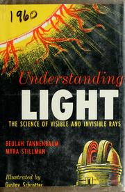 Cover of: Understanding light