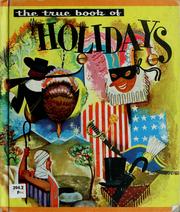 Cover of: The true book of holidays and special days