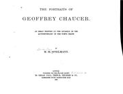 Cover of: The portraits of Geoffrey Chaucer.: An essay written on the occasion of the quincentenary of the poet's death.