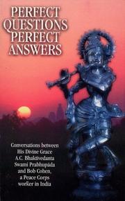 Cover of: Perfect Questions Perfect Answers: The Power of Mantra Meditation
