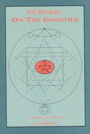 Cover of: H.P. Blavatsky, on the Gnostics