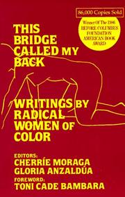 Cover of: This Bridge Called My Back by Cherríe Moraga, Gloria E. Anzaldúa