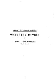 Cover of: Waverley Novels by Sir Walter Scott, Andrew Lang