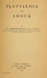 Cover of: Flatulence and shock