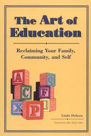 Cover of: The Art of Education