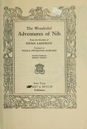 Cover of: The wonderful adventures of Nils.  From the Swedish of Selma Lagerlöf by Selma Lagerlöf