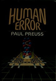 Cover of: Human error