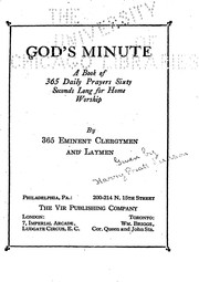 God's minute