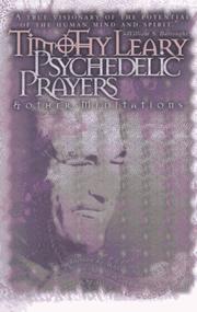 Cover of: Psychedelic prayers & other meditations
