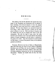 Cover of: Memoir of Nathaniel Bowditch: Mécanique Céleste