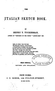 Cover of: The Italian sketch book