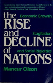 Cover of: The  rise and decline of nations by Mancur Olson.