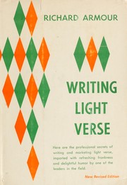 Cover of: Writing light verse. by Richard Willard Armour