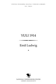Cover of: Yuli 1914