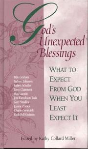 Cover of: God's unexpected blessings: what to expect from God when you least expect it