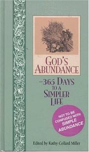 Cover of: God's abundance: 365 days to a simpler life