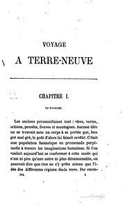 Cover of: Voyage à Terre-Neuve
