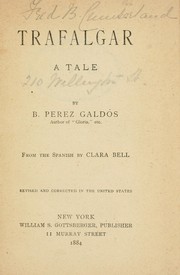 Cover of: Trafalgar: a tale