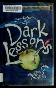 Cover of: Dark lessons