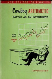 Cover of: Cowboy arithmetic by Harold L. Oppenheimer