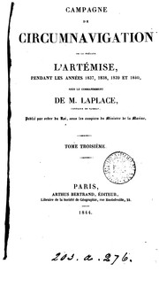 Cover of: Campagne de circumnavigation de la frégate l'Artémise, pendant les années 1837, 1838, 1839 et 1840