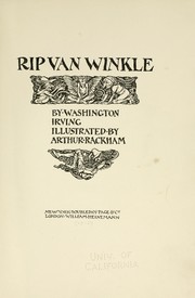 Cover of: Rip Van Winkle. by Washington Irving